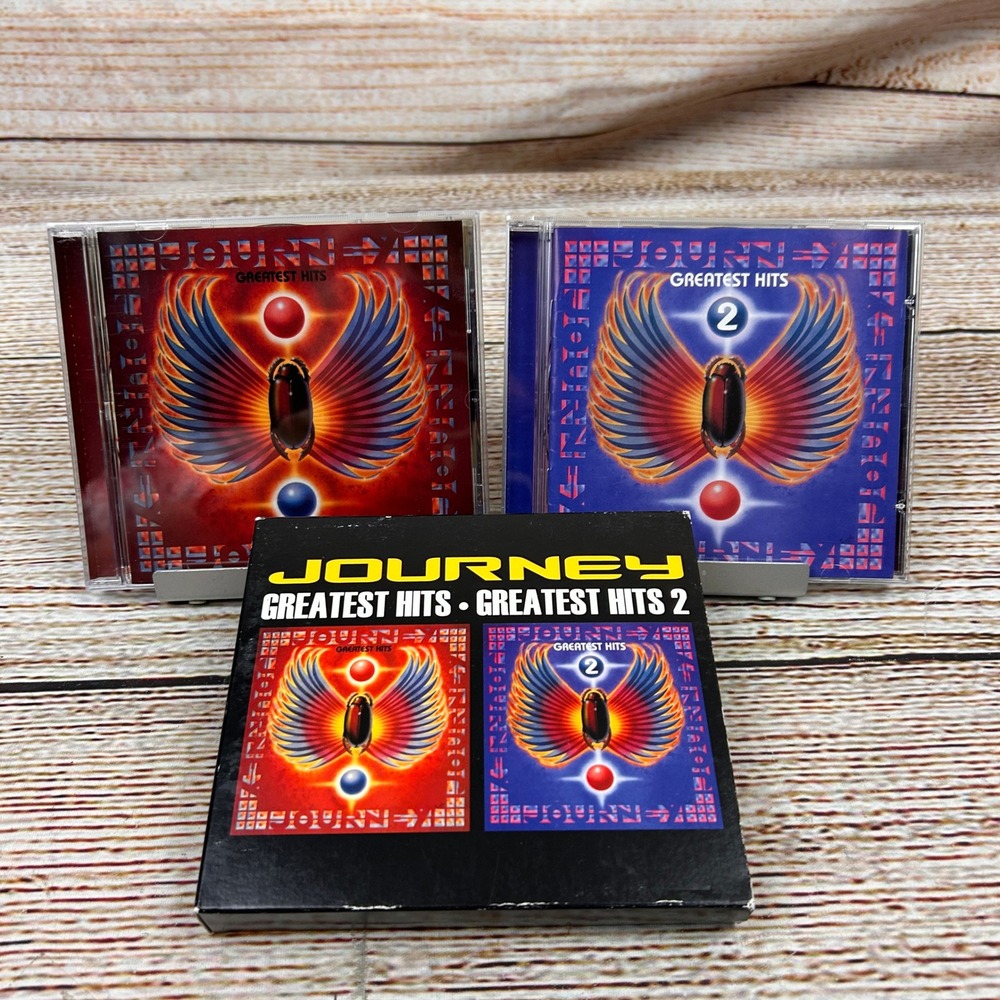 Journey Greatest Hits 1 & 2 Double CD Set Slipcase 886979711921 Rock Steve Perry